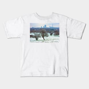 London Skyline Cityscape Primrose Hill Kids T-Shirt